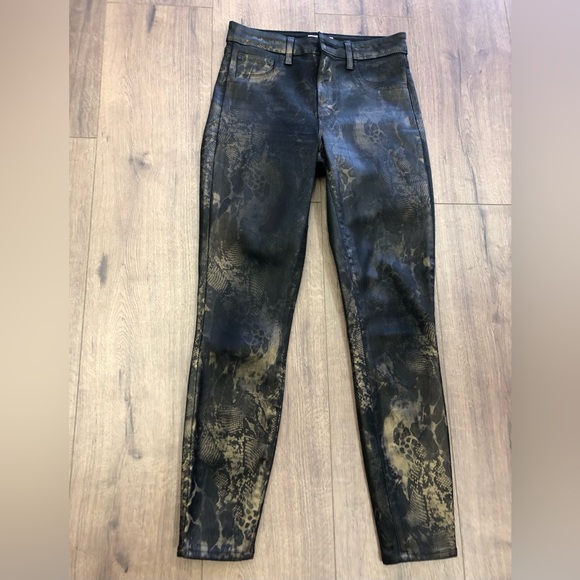 L’agence coated high waist skinny ankle length jeans - Picture 5 of 13